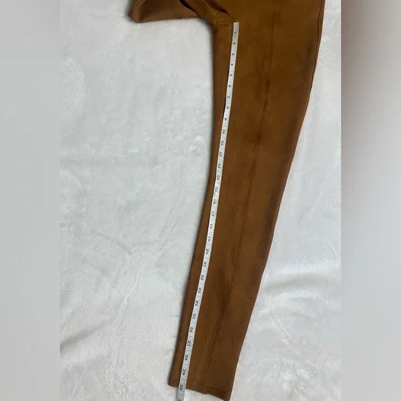 SPANX Faux Suede High-Waisted Leggings - Picture 11 of 12